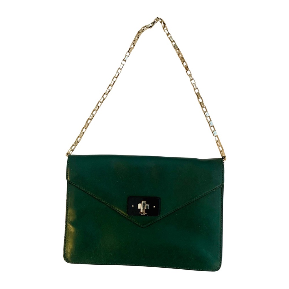 KATE SPADE green vintage bag